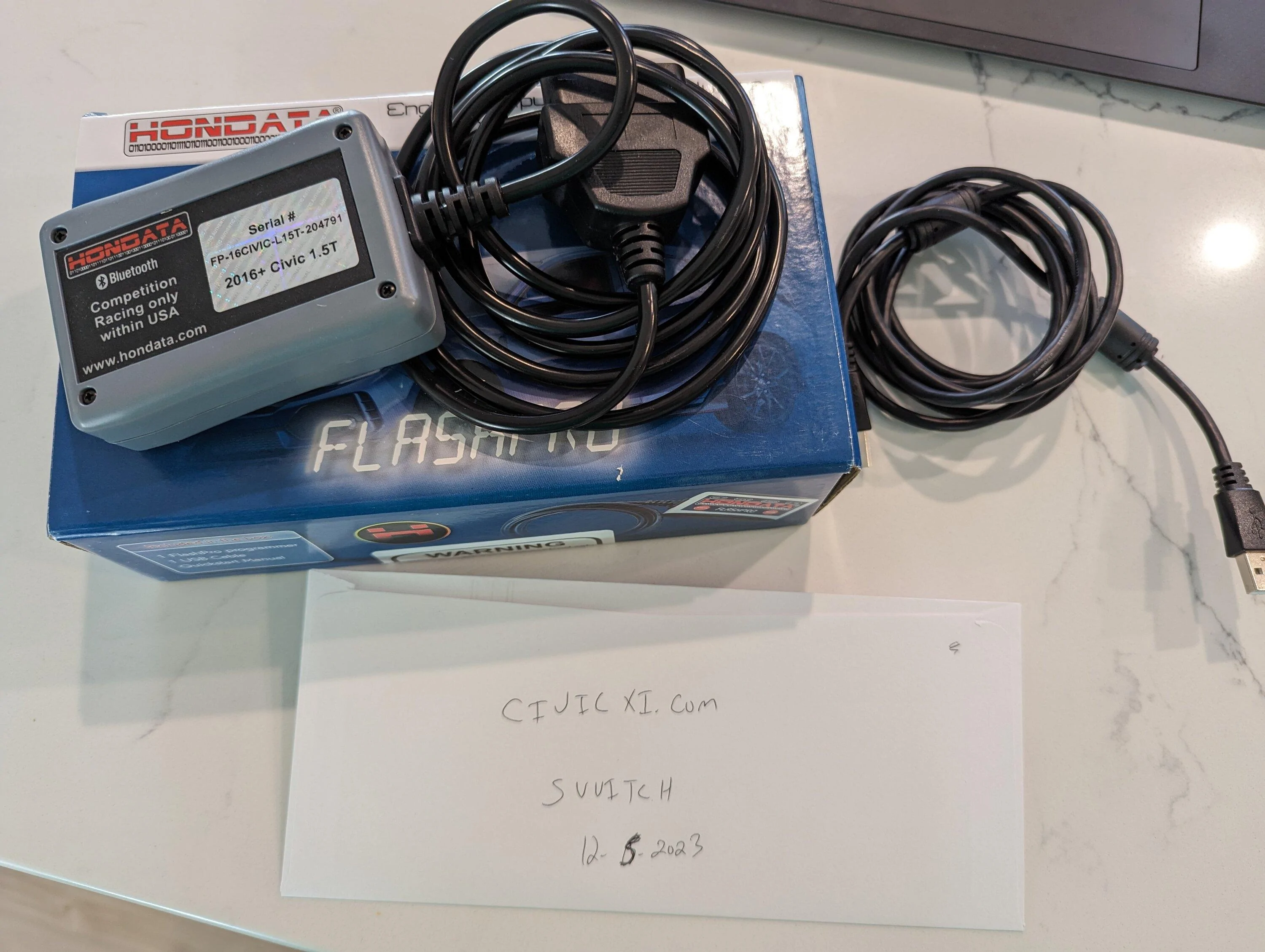 11th Gen Honda Civic Hondata Flashpro 2016+ Civic 1.5T PXL_20231205_155319617.MP