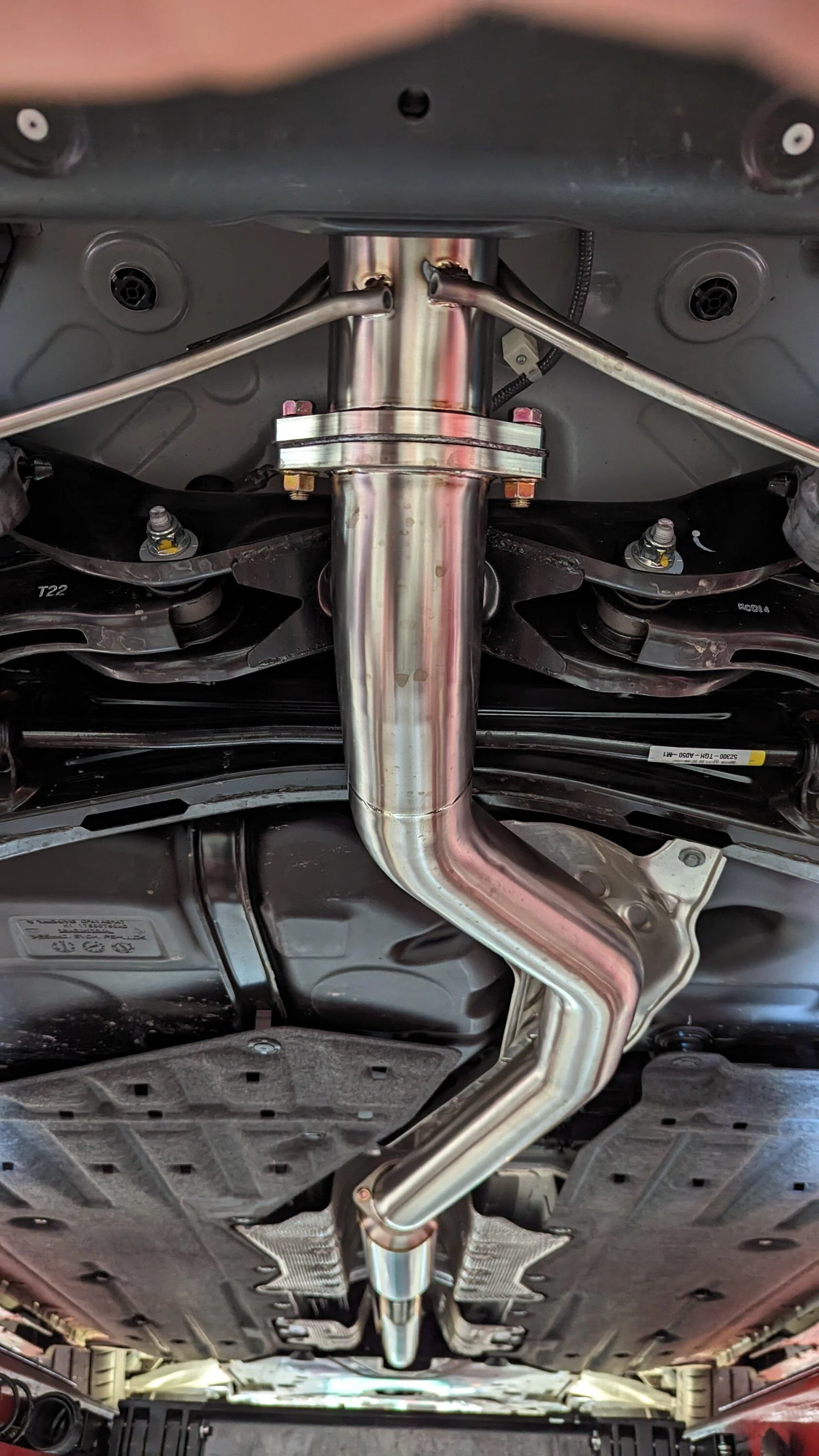 11th Gen Honda Civic Remark Titanium Exhaust PXL_20231211_201417726