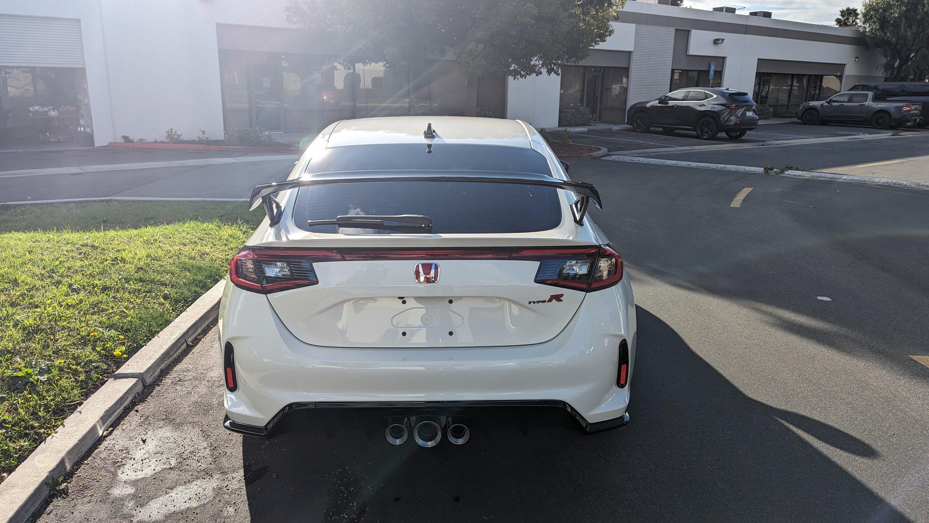 11th Gen Honda Civic What did you do to your FL5 today? PXL_20240207_232643931