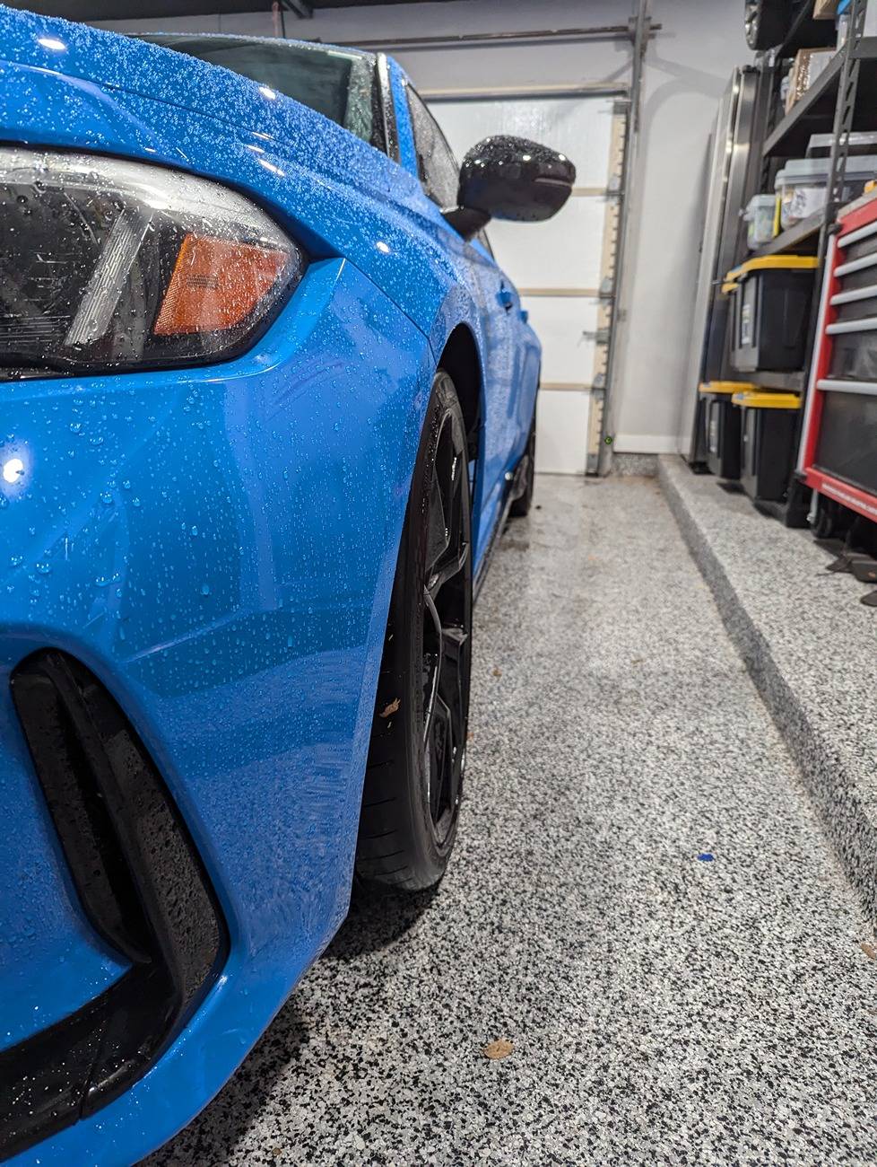 11th Gen Honda Civic Stock Front Camber and tire wear on track PXL_20241105_030140477