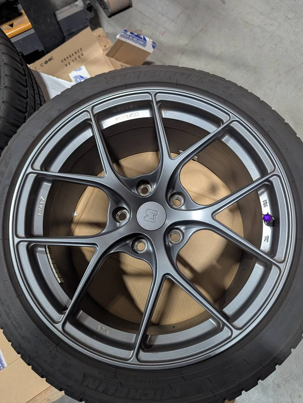 11th Gen Honda Civic FS or Trade: Titan7 T-S5 18x9.5 +45 w/ Michelin Pilot Sport AS3+ PXL_20241203_180820637