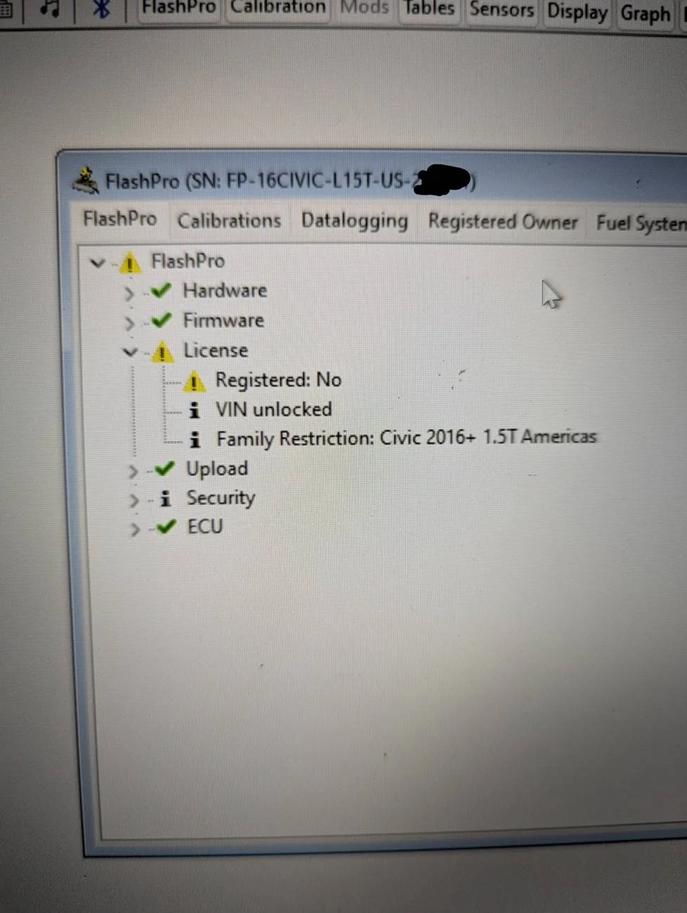 11th Gen Honda Civic Hondata Flashpro 2016+ Civic 1.5T PXL_20250206_012220526.MP~2