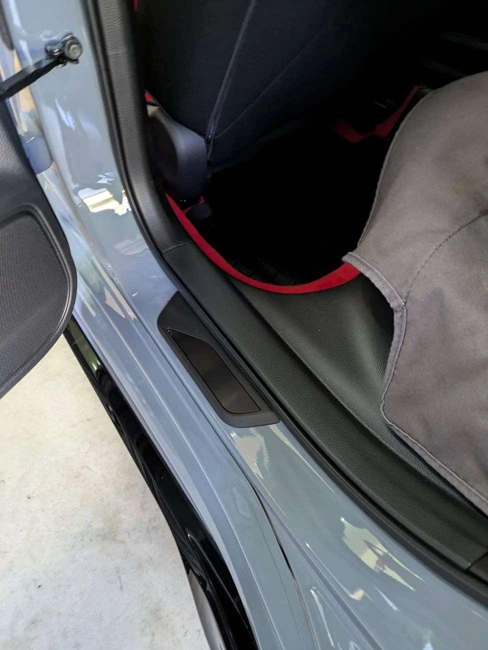 11th Gen Honda Civic OEM Illuminated Door Sills installed PXL_20250223_203028706