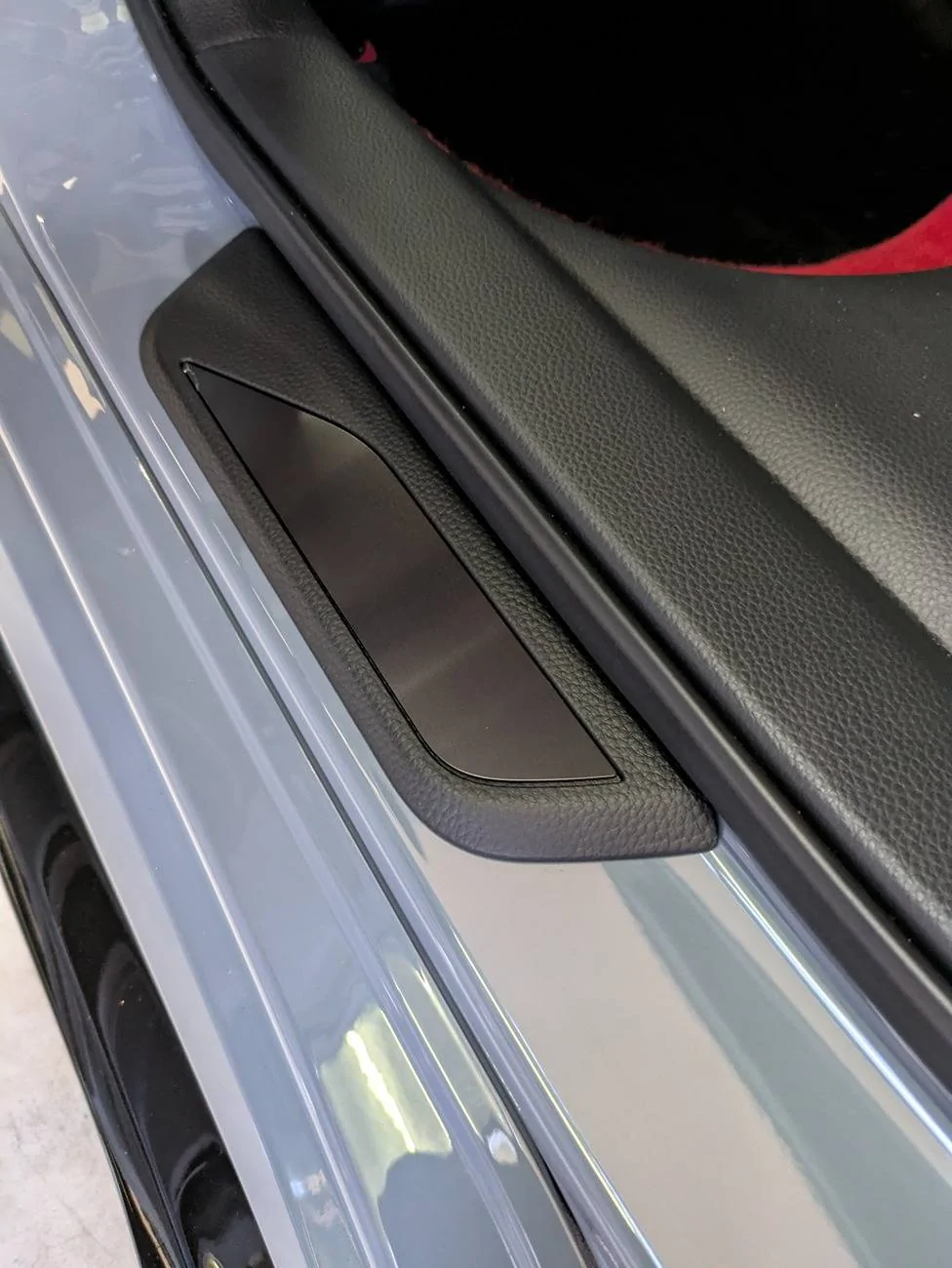 11th Gen Honda Civic OEM Illuminated Door Sills installed PXL_20250223_203030656