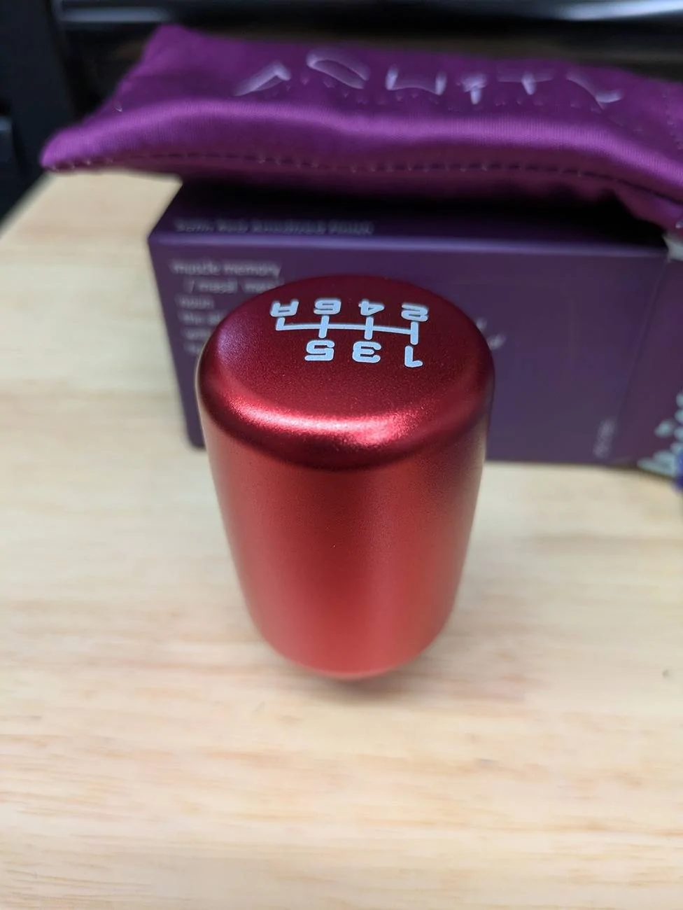 11th Gen Honda Civic SOLD-Acuity collar and ESCO-T6 shift knob in red PXL_20250226_190626208