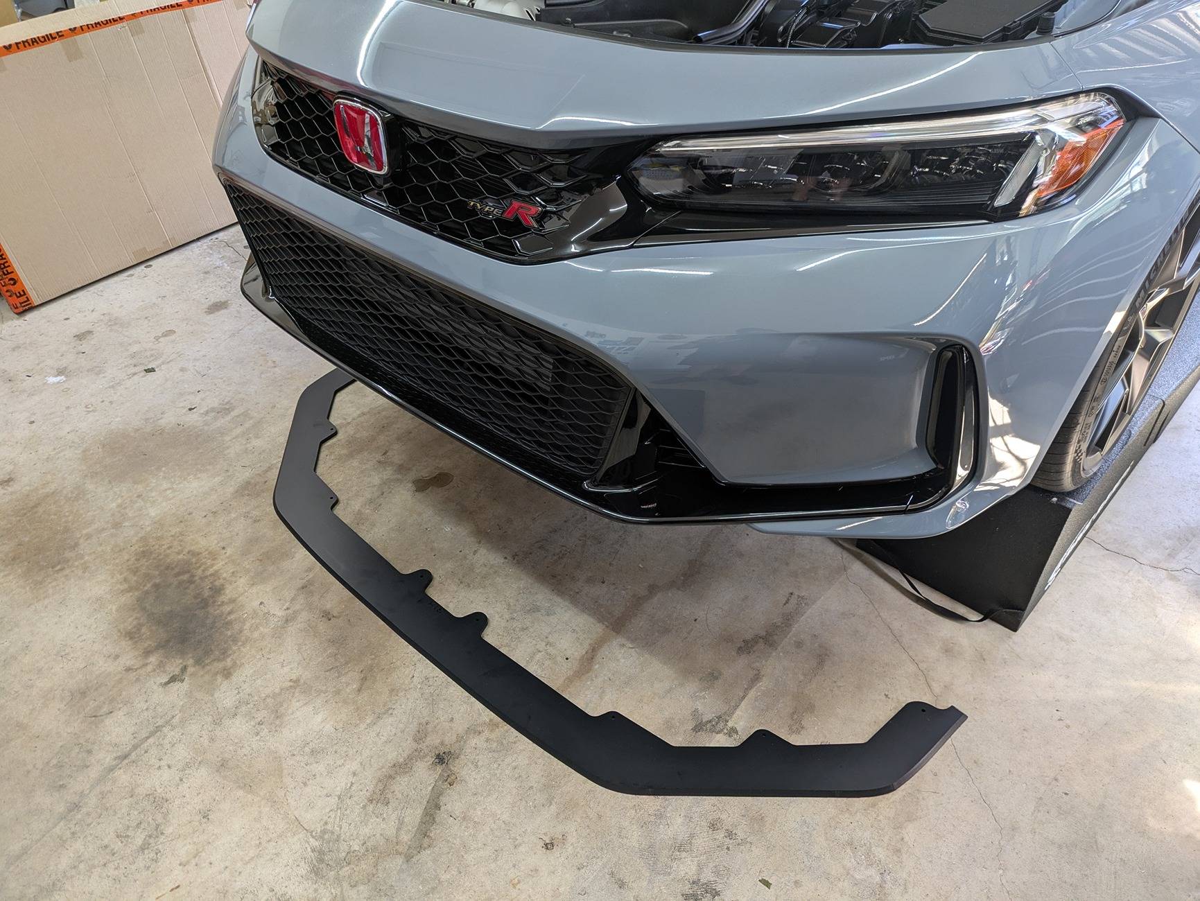 11th Gen Honda Civic Project Aero front lip and Alplus aero guards PXL_20250228_173852739