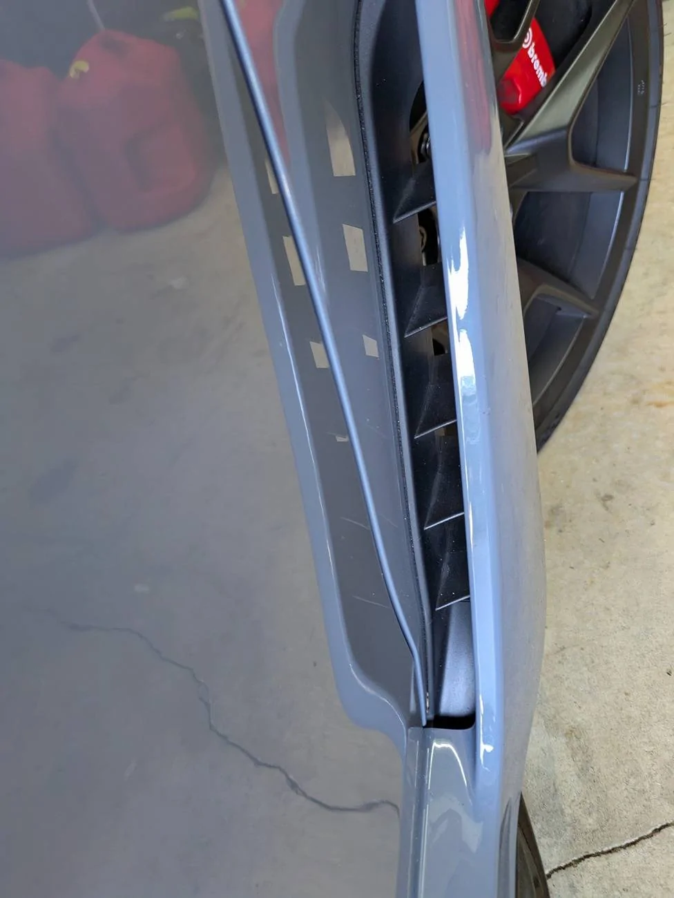 11th Gen Honda Civic Project Aero front lip and Alplus aero guards PXL_20250228_195030745