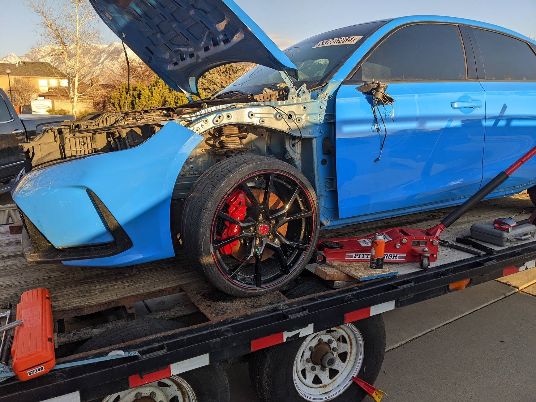 11th Gen Honda Civic Got carried away bidding at a salvage auction PXL_20250309_005522704.MP