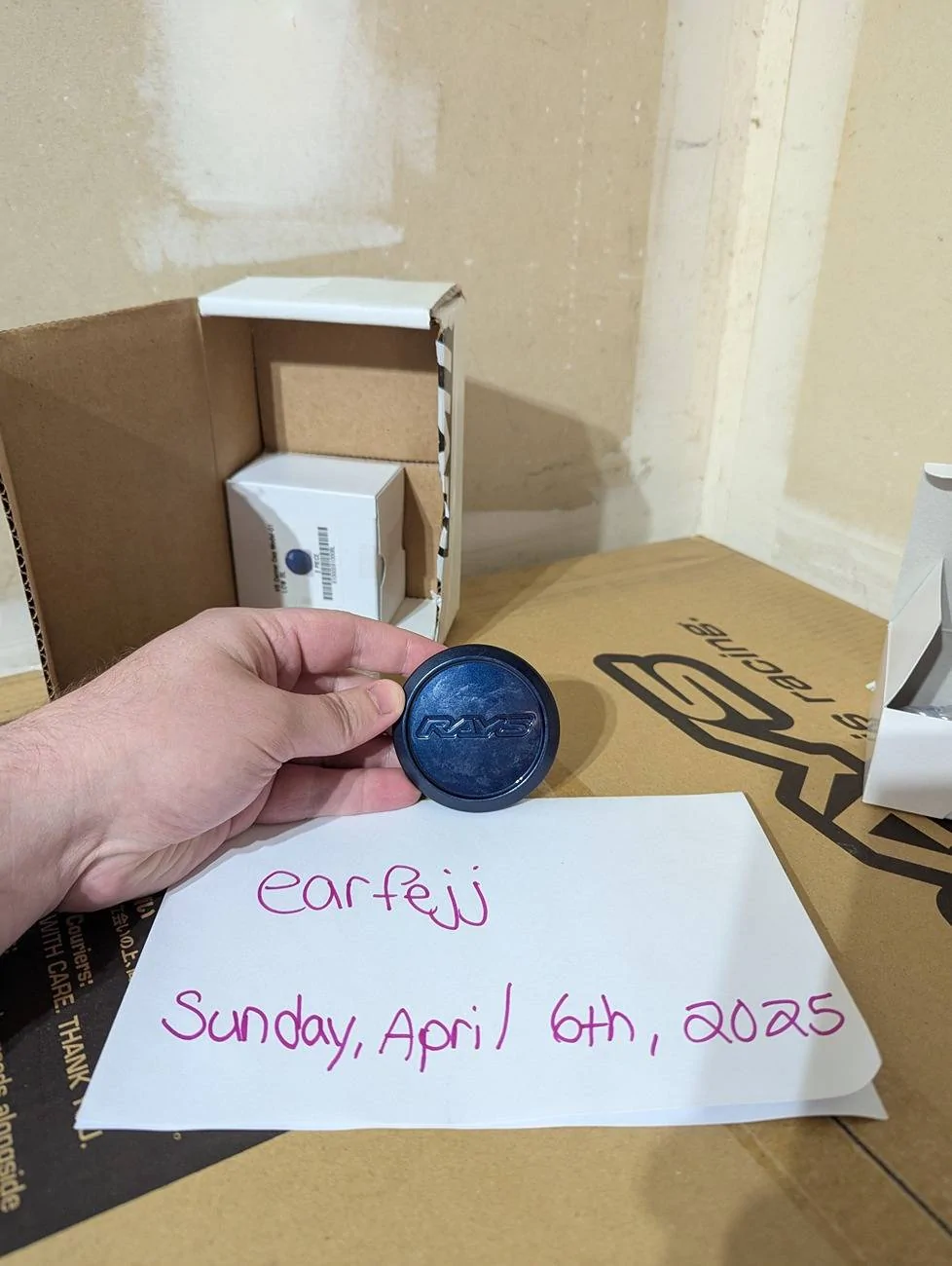 11th Gen Honda Civic Volk Racing CE28N-Plus 18x10.0 +40 in Mag Blue (God Spec) PXL_20250406_225053339