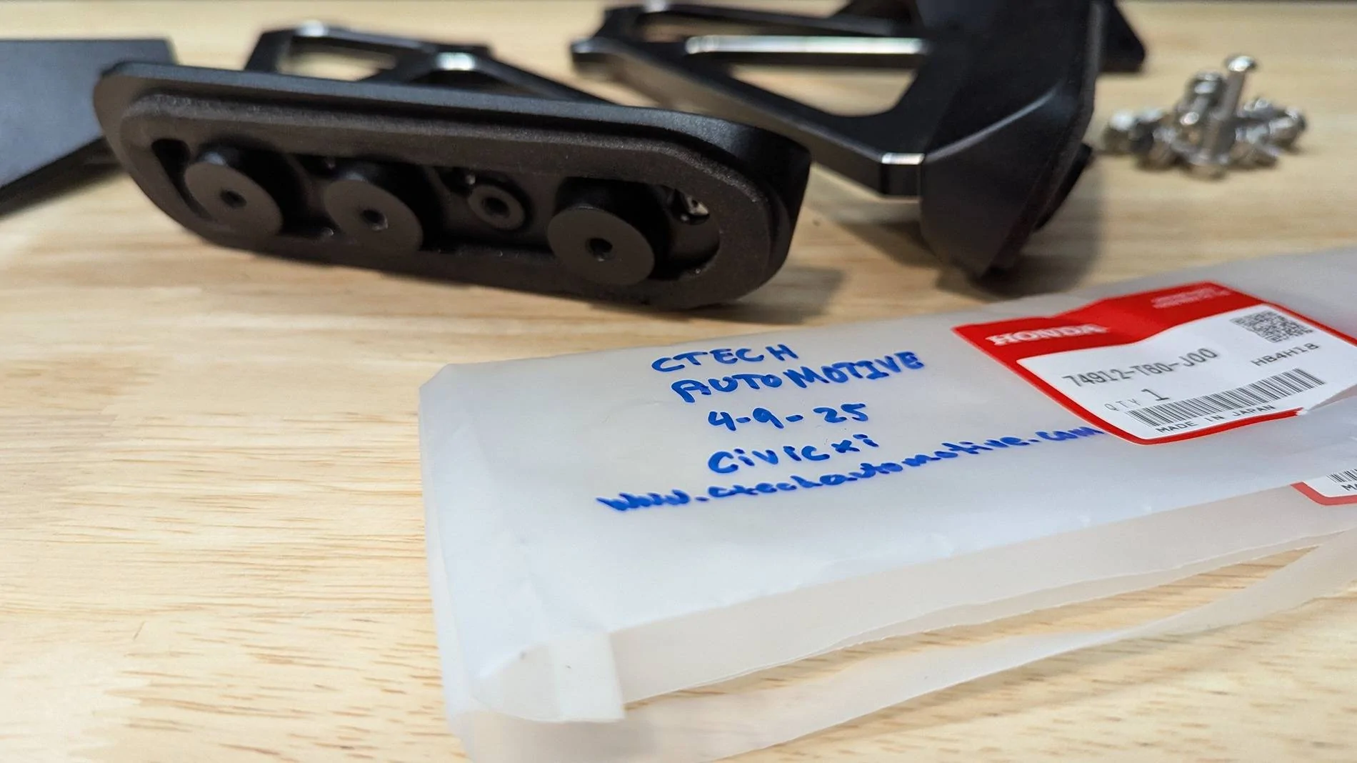 11th Gen Honda Civic FS: PLM FL5 Wing Risers Brackets (Used) PXL_20250409_182554714