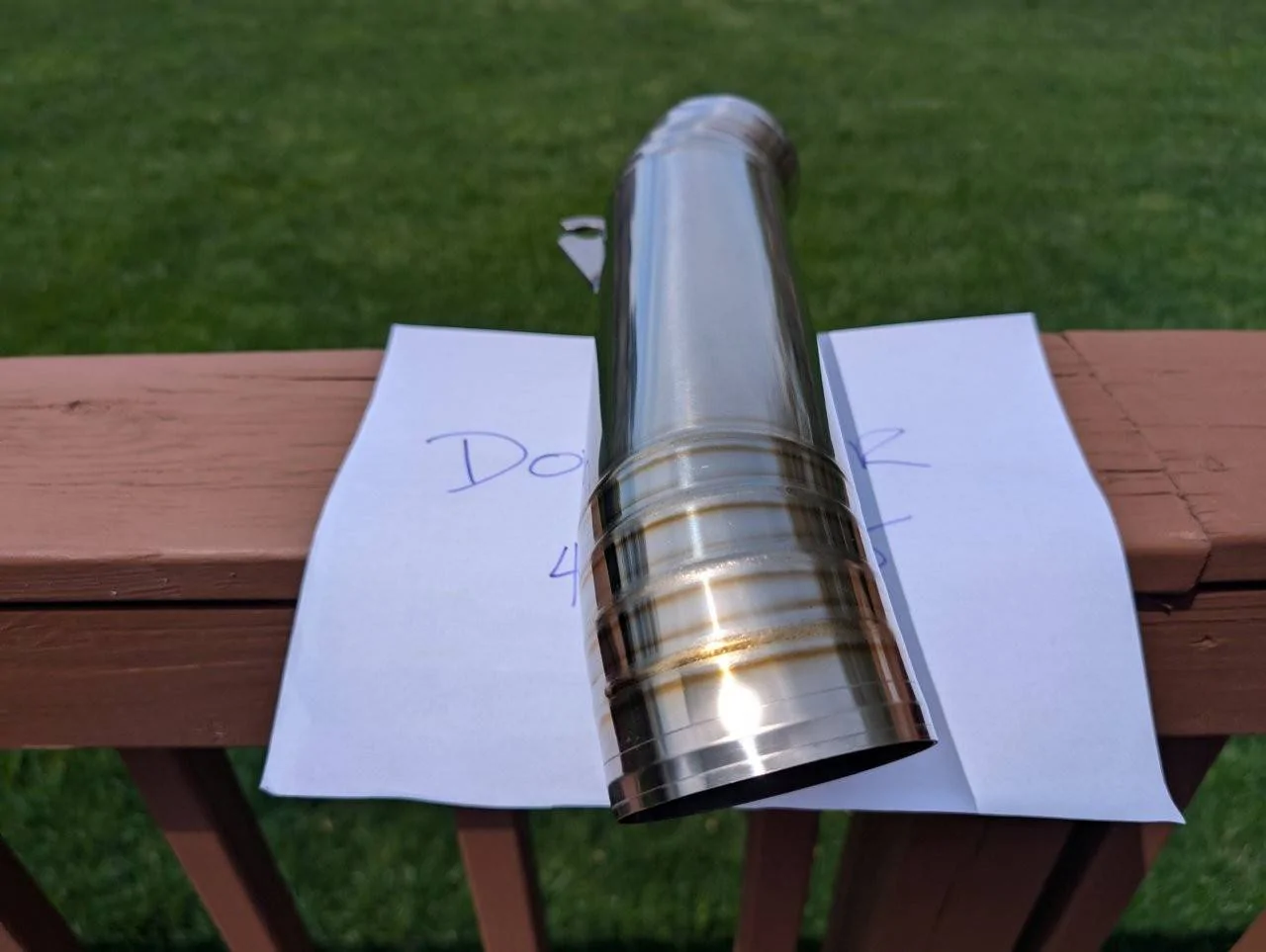 11th Gen Honda Civic SOLD - 2023+ Honda Civic Type-R FL5/DE5 Titanium Turbocharger Inlet Pipe PXL_20250410_172609804