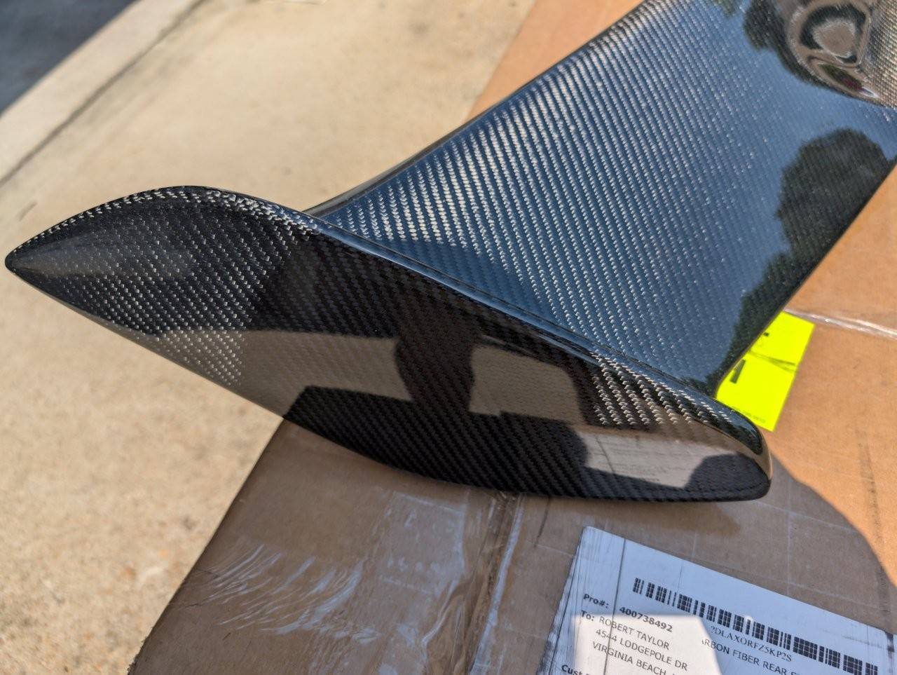 11th Gen Honda Civic SOLD - OLM Carbon Fiber Wing Type 2 - 2023+ Honda Civic Type R PXL_20250414_173303218