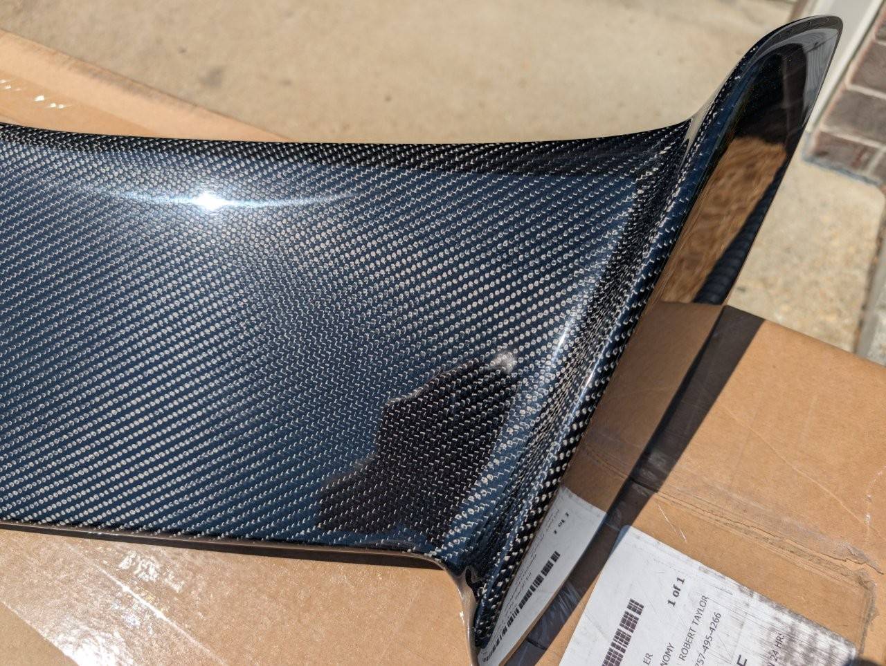 11th Gen Honda Civic SOLD - OLM Carbon Fiber Wing Type 2 - 2023+ Honda Civic Type R PXL_20250414_173327006