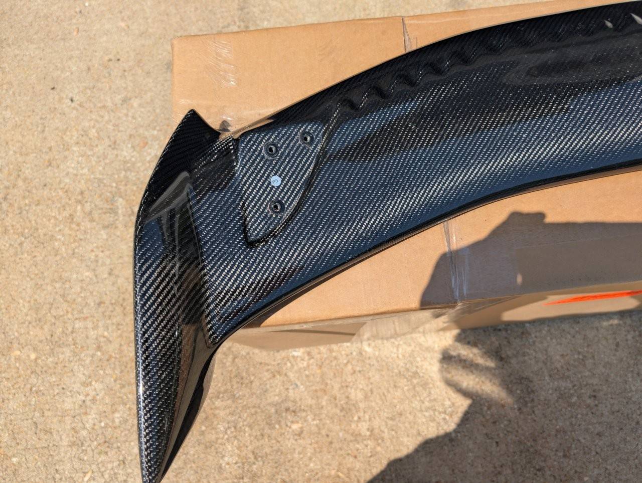 11th Gen Honda Civic SOLD - OLM Carbon Fiber Wing Type 2 - 2023+ Honda Civic Type R PXL_20250414_173427587