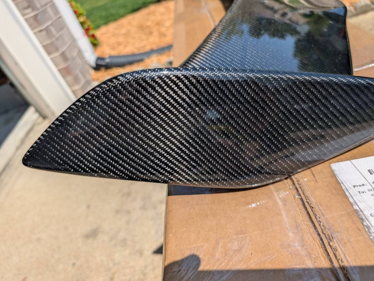 11th Gen Honda Civic SOLD - OLM Carbon Fiber Wing Type 2 - 2023+ Honda Civic Type R PXL_20250414_173605044