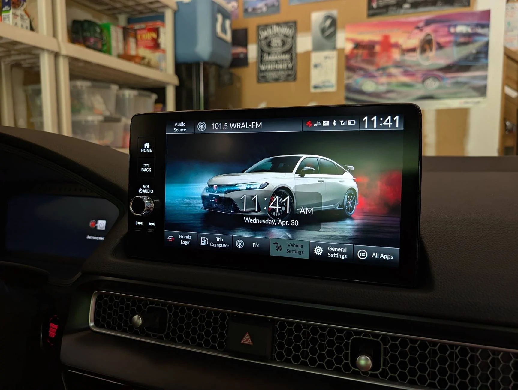 11th Gen Honda Civic Infotainment Clock Wallpaper Images PXL_20250430_154116678