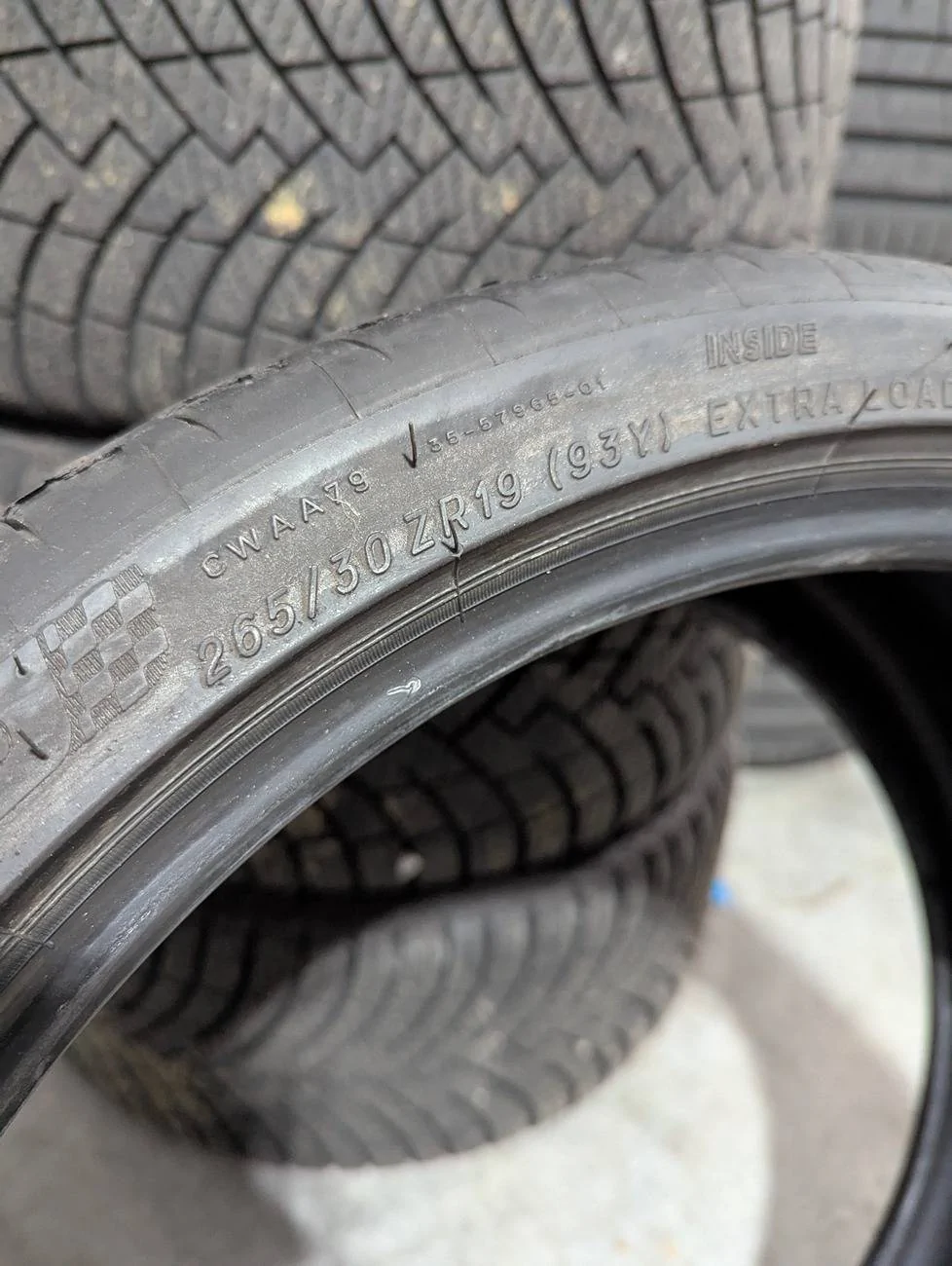 11th Gen Honda Civic OEM Michelin Pilot Sport 4S 265/30/19 slightly used $300 PXL_20250503_132229039.MP