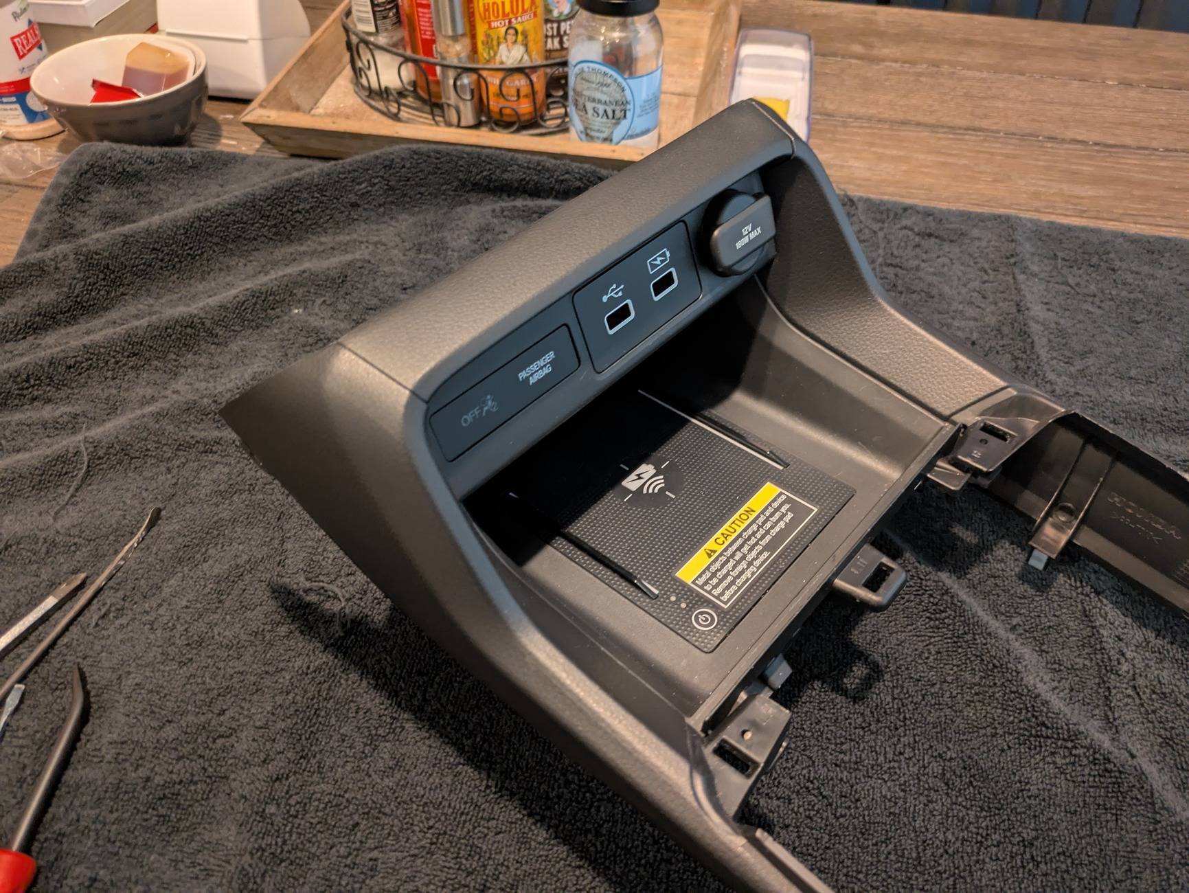 11th Gen Honda Civic Overland Designs Center Console Side Trims- OEM + PXL_20250525_190657436