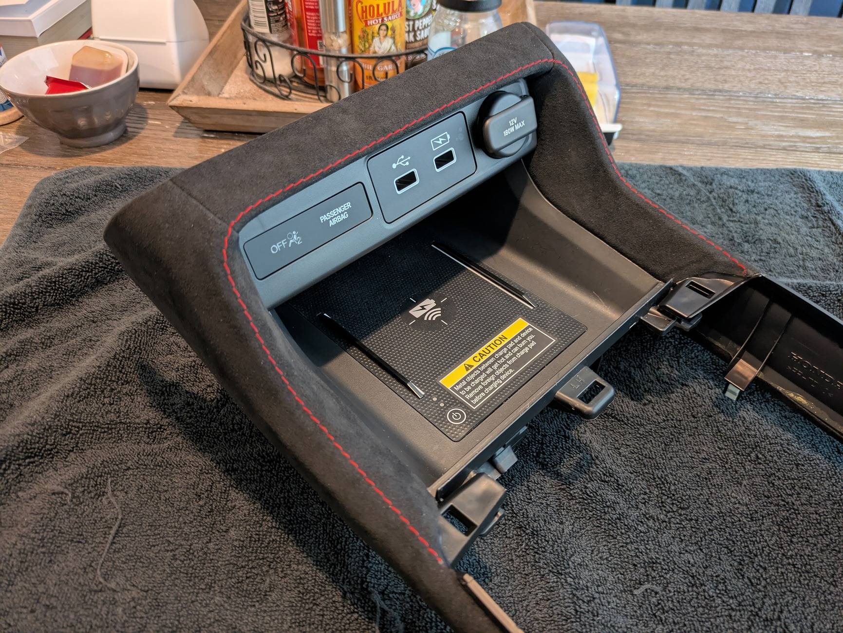 11th Gen Honda Civic Overland Designs Center Console Side Trims- OEM + PXL_20250525_193437473