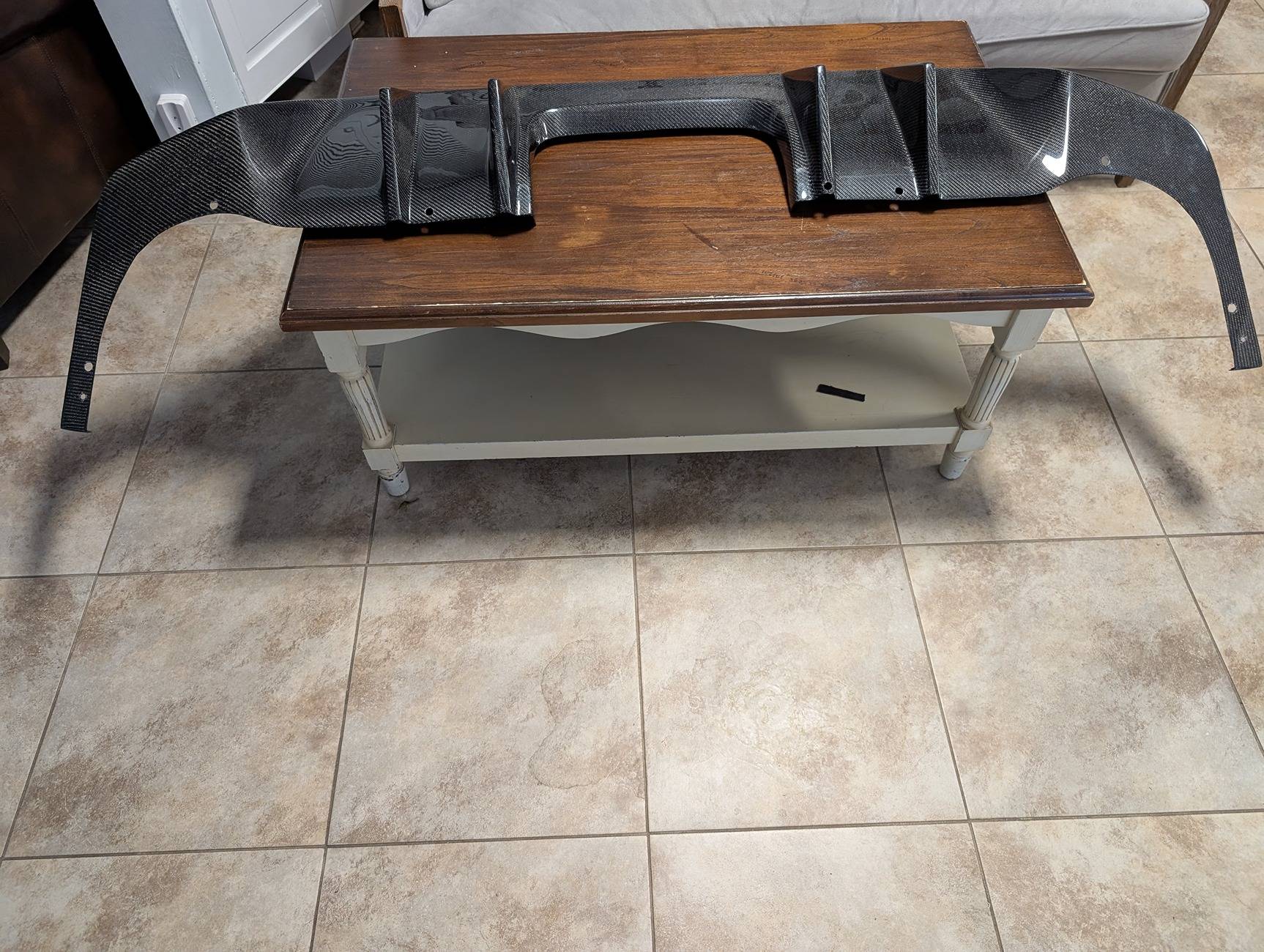 11th Gen Honda Civic FL5 Vis Carbon Fiber Rear Diffuser PXL_20250526_222708693