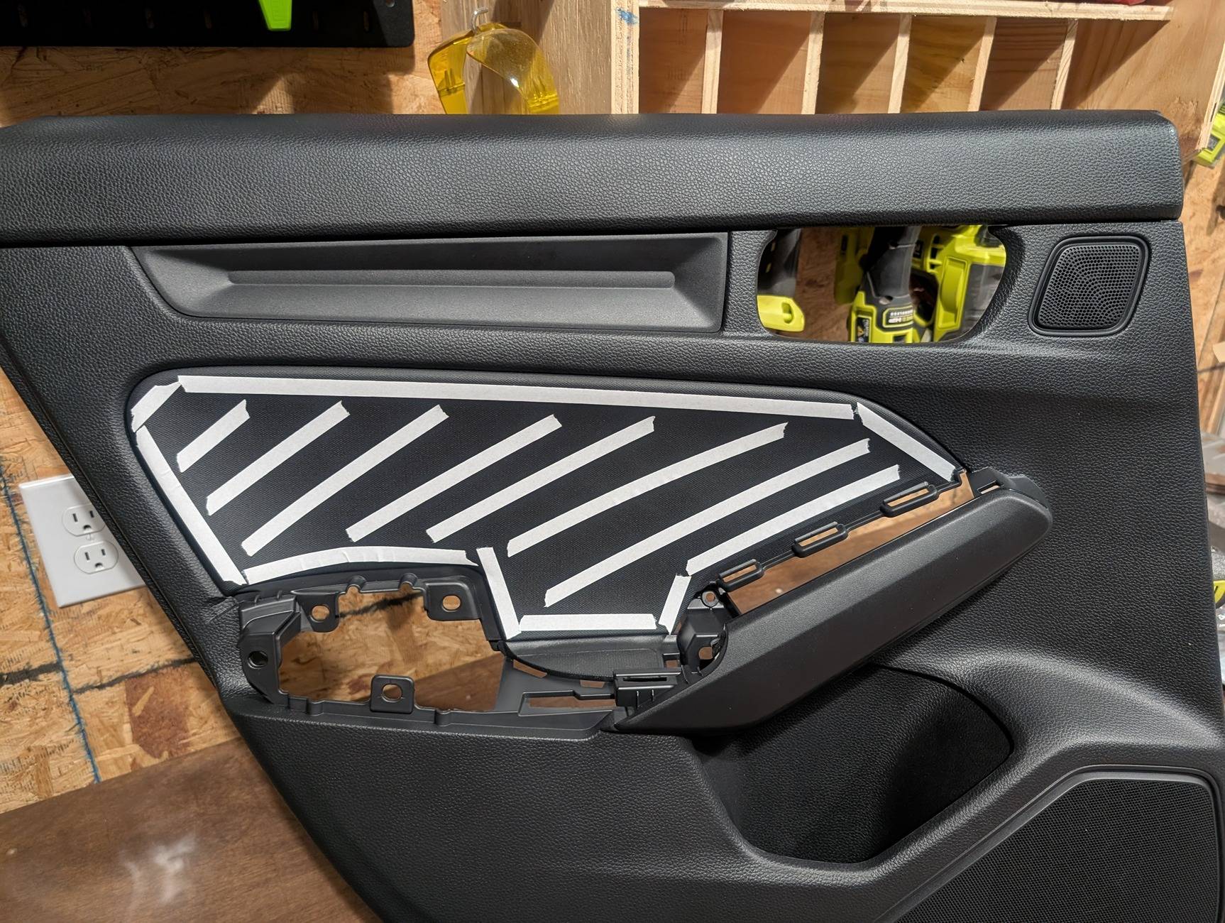 11th Gen Honda Civic Re-covering the Armrests/Door Panels PXL_20250720_012706083