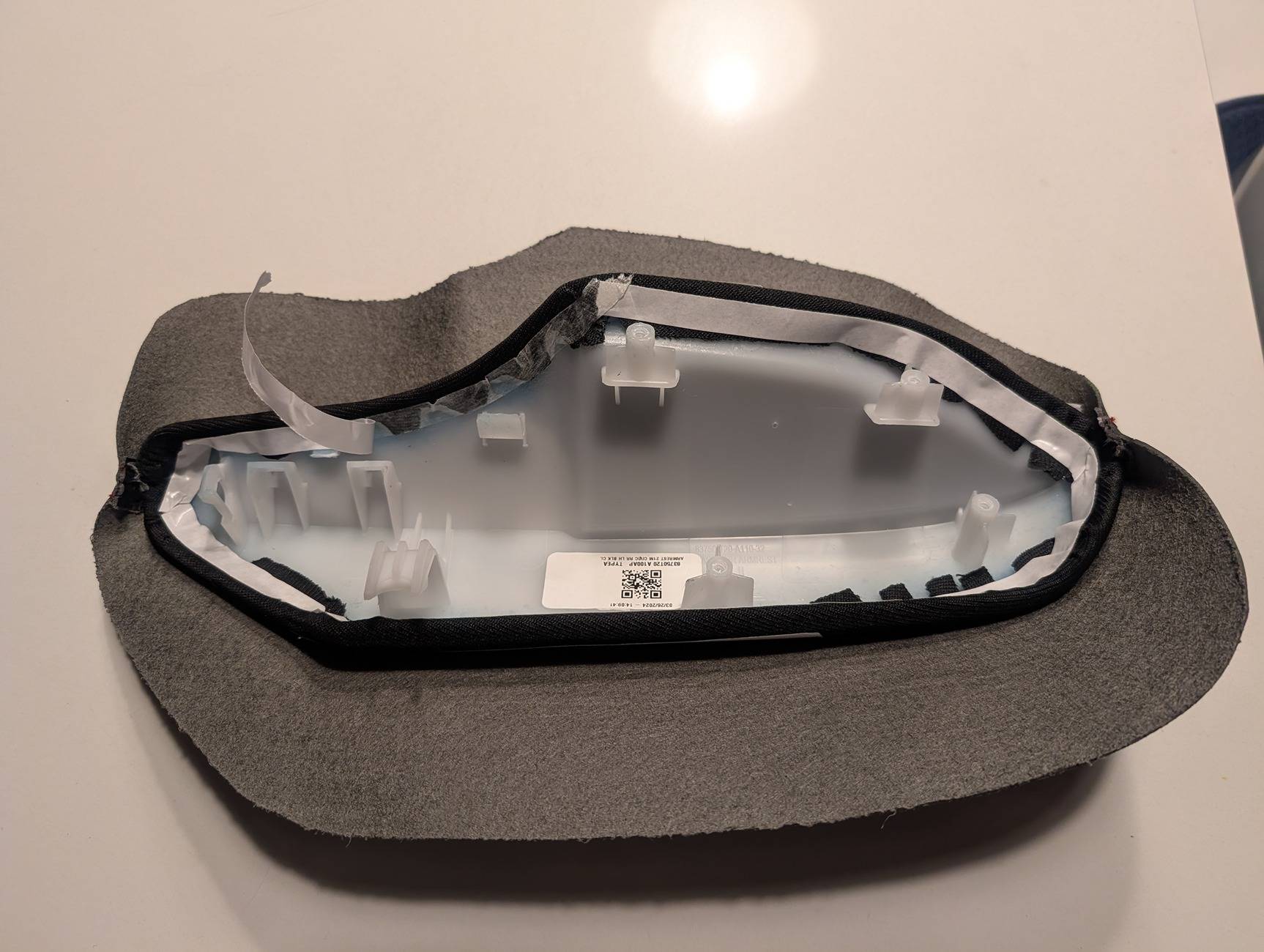 11th Gen Honda Civic Re-covering the Armrests/Door Panels PXL_20250720_020245184