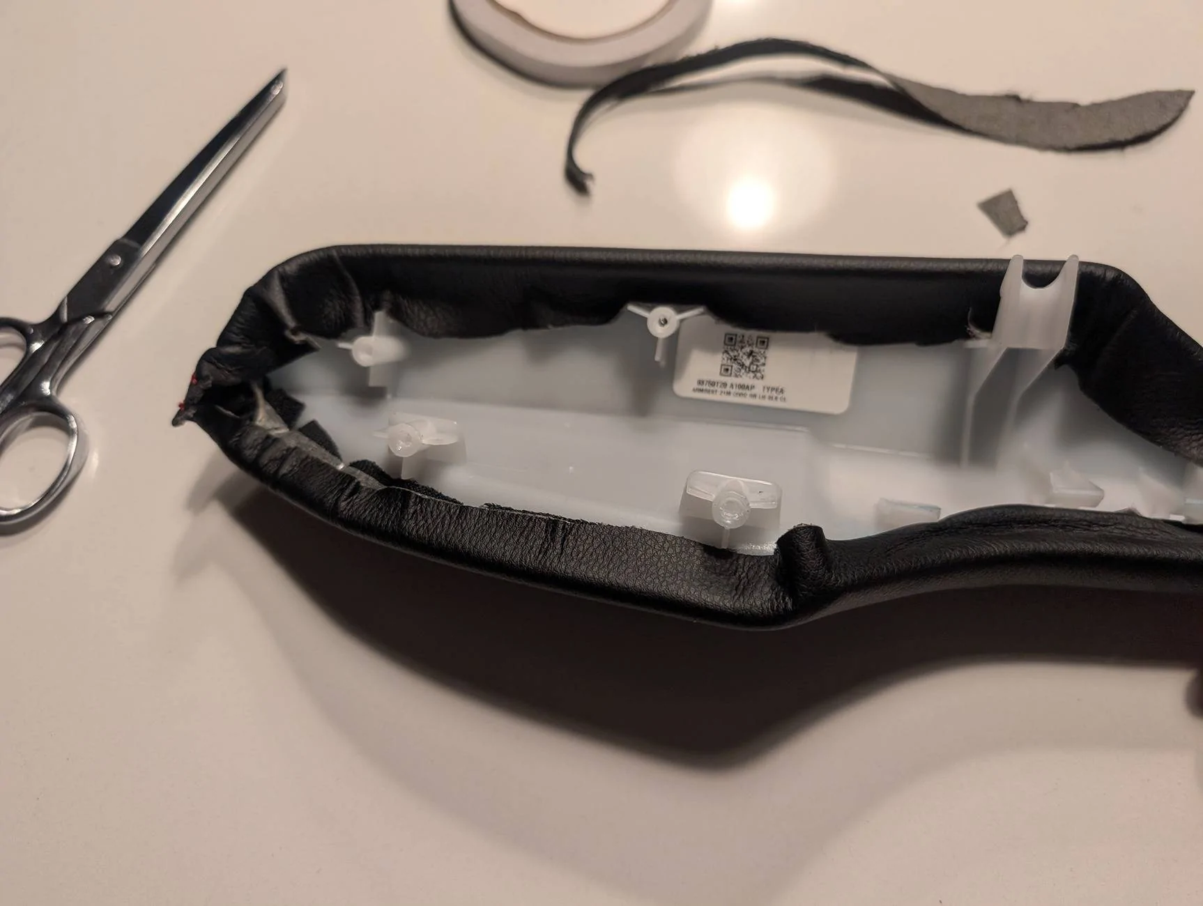 11th Gen Honda Civic Re-covering the Armrests/Door Panels PXL_20250720_021317355