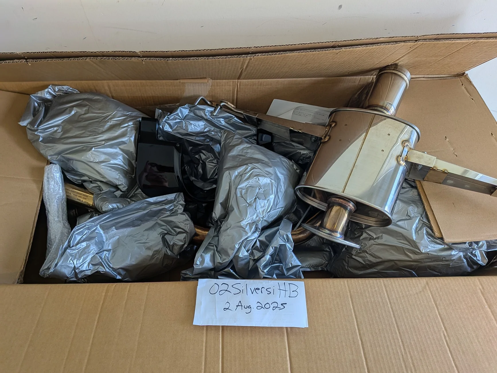 11th Gen Honda Civic No Longer FS: Mugen Exhaust PXL_20250802_170322341