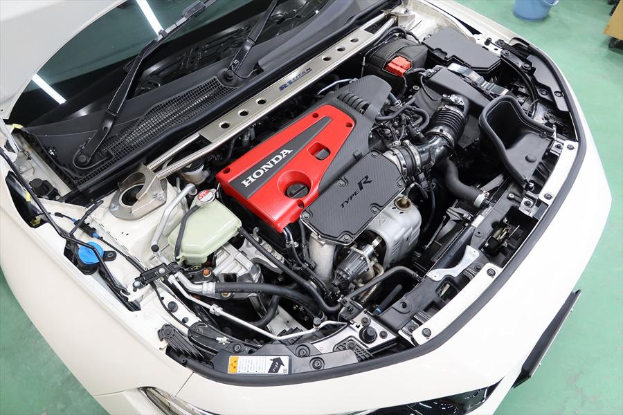 11th Gen Honda Civic Amuse R1 Titan Strut Bar (Titanium) R1-TITAN-BB-FL5_2