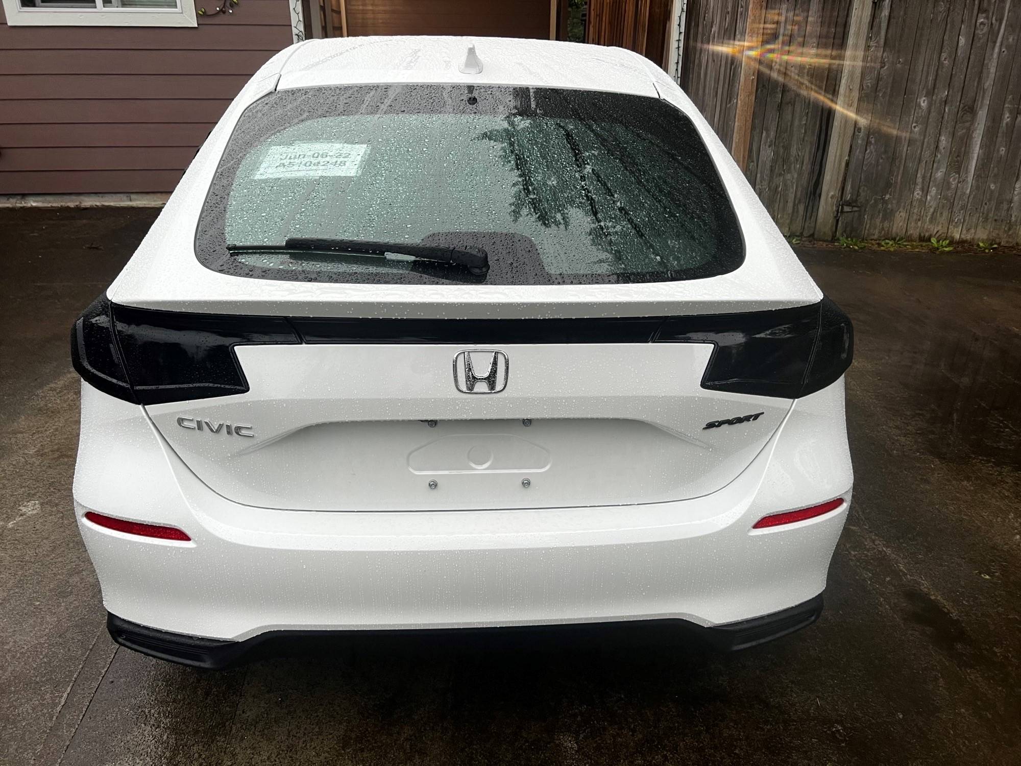 11th Gen Honda Civic What did you do to your CivicXI today?? Rear