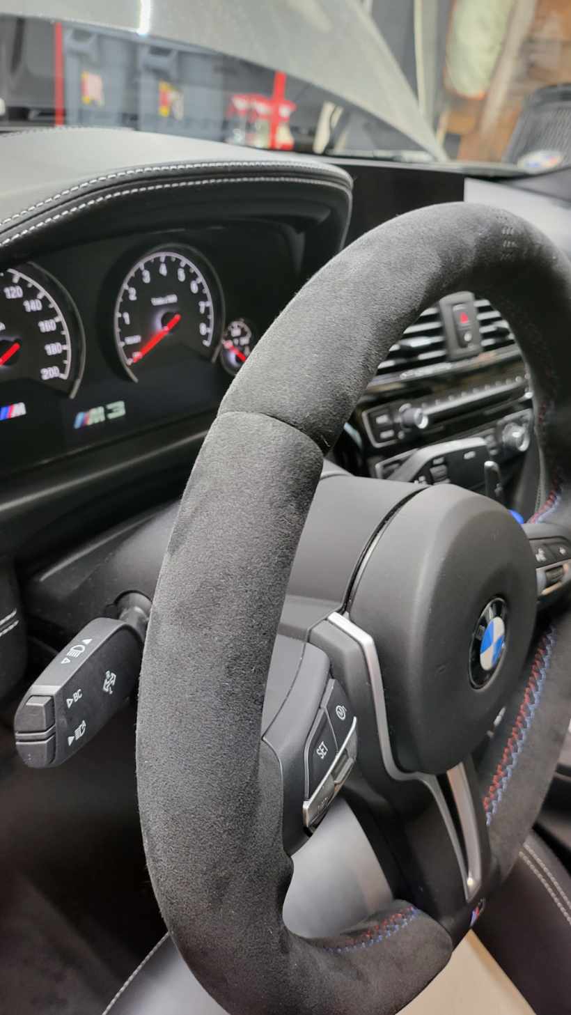 11th Gen Honda Civic Honda Alcantara Suede Steering wheel and Red shifter worth it? Resized_20230102_145636