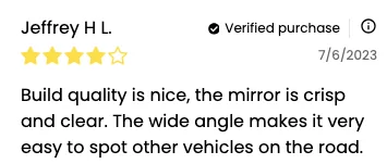 11th Gen Honda Civic Blind Spots?⚡Reduce Blind Spots & Glare⚡SUMA Mirror Customer's Reviews Screen Shot 2024-03-03 at 7.08.20 PM