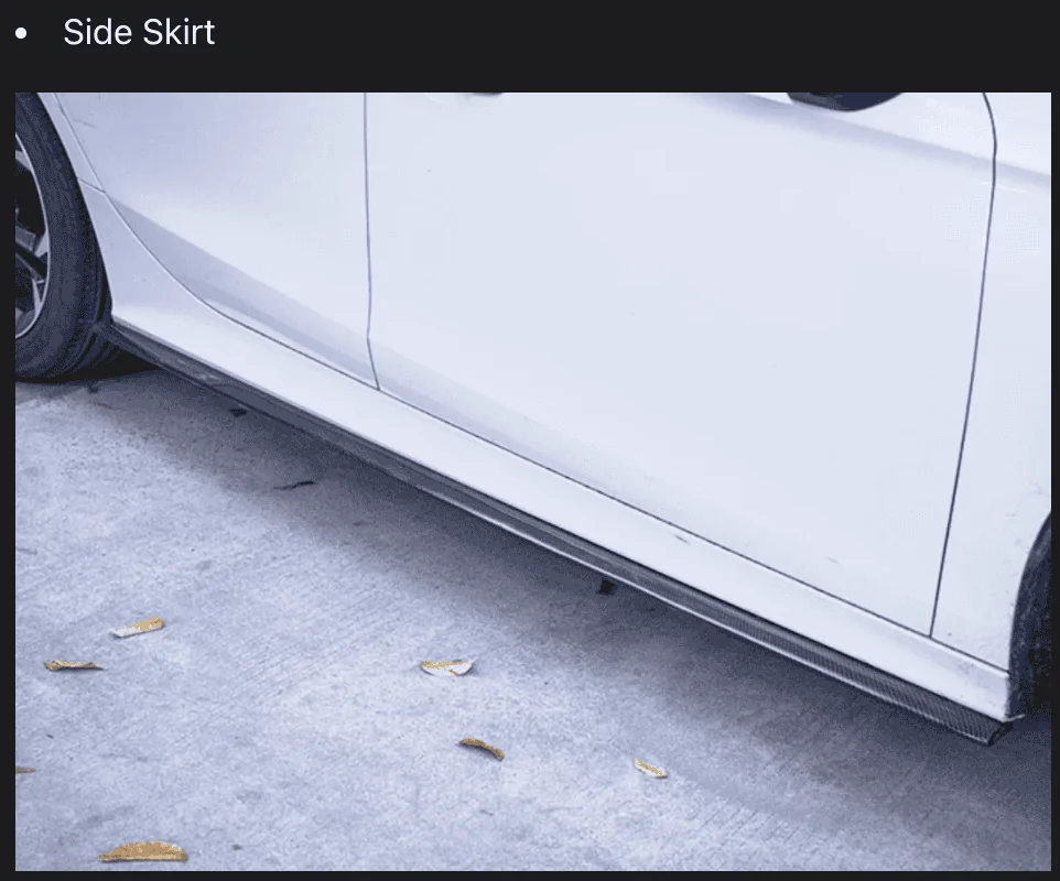 11th Gen Honda Civic Searching For Civic RS Thai Style Body Kit Screenshot 2023-06-02 at 10.15.16 AM