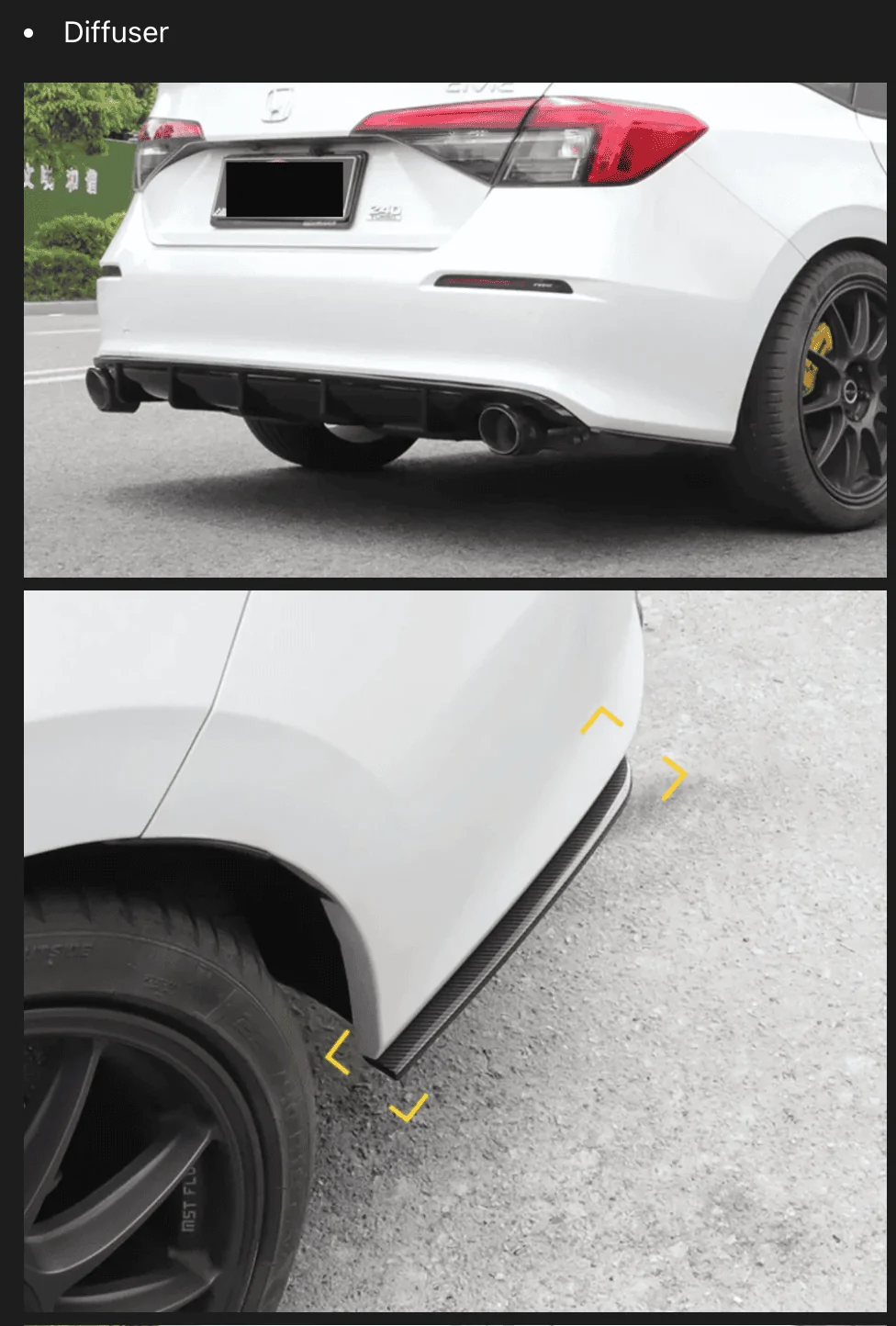 11th Gen Honda Civic Searching For Civic RS Thai Style Body Kit Screenshot 2023-06-02 at 10.15.27 AM