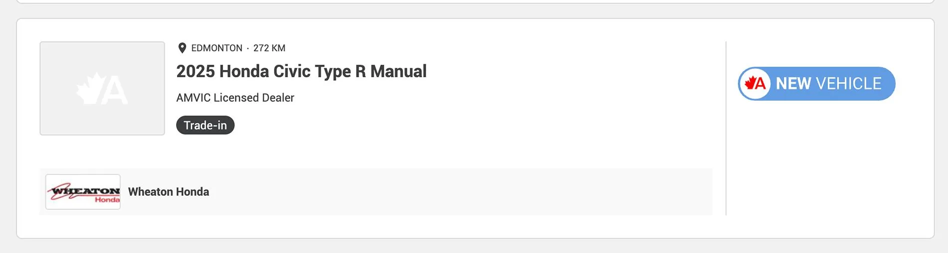 11th Gen Honda Civic Canadian dealer asked what colour Type R I want Screenshot 2025-05-30 at 10.29.33 AM