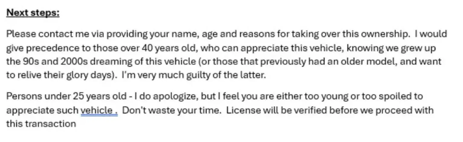11th Gen Honda Civic Canadian dealer asked what colour Type R I want Screenshot 2025-06-09 at 7.27.08 PM