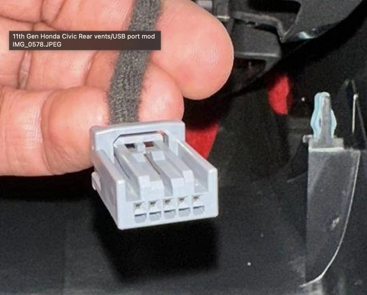 11th Gen Honda Civic Rear vents/USB port mod Screenshot 2025-07-05 at 11.58.56 PM