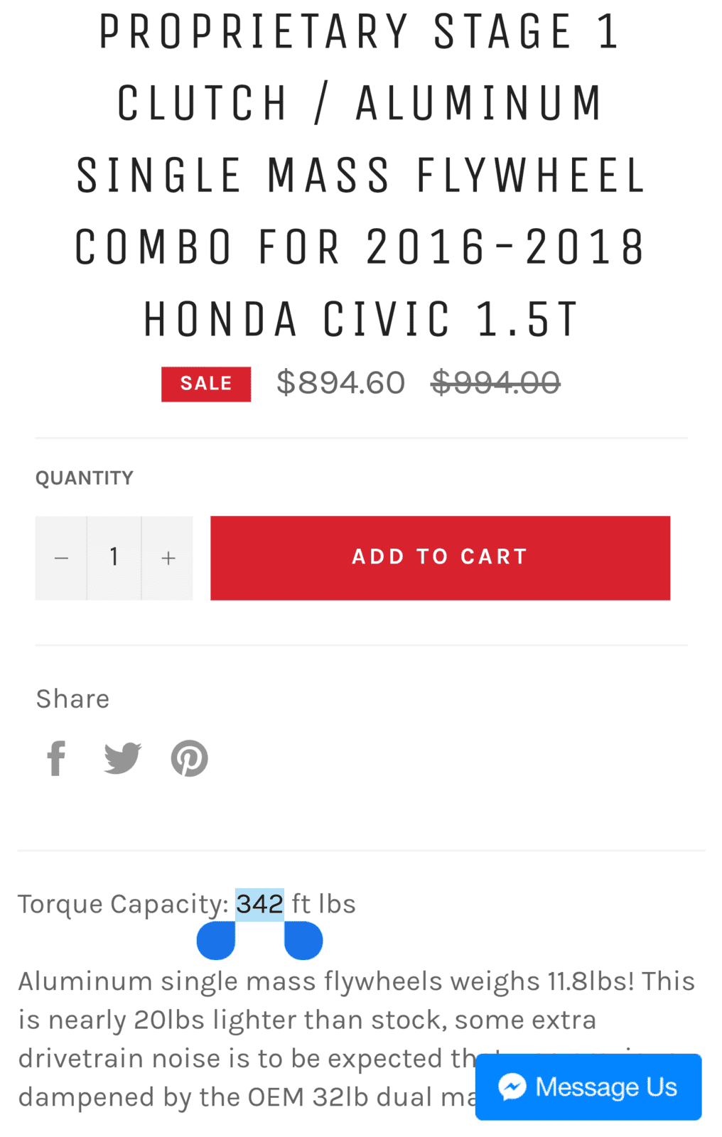 11th Gen Honda Civic SPEC Clutch Proprietary Clutch + Single Mass Flywheel Combos are now available to order! Screenshot_20181002-081304~2