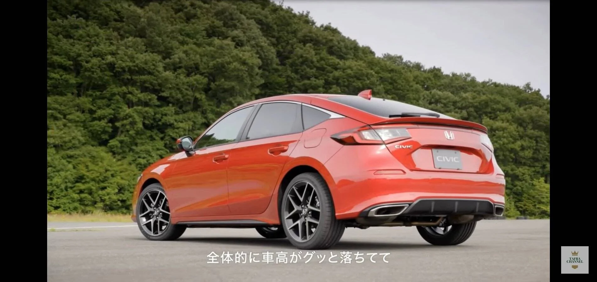 11th Gen Honda Civic 11th Gen Civic Hatchback in Rallye Red Screenshot_20210820-123442_YouTu