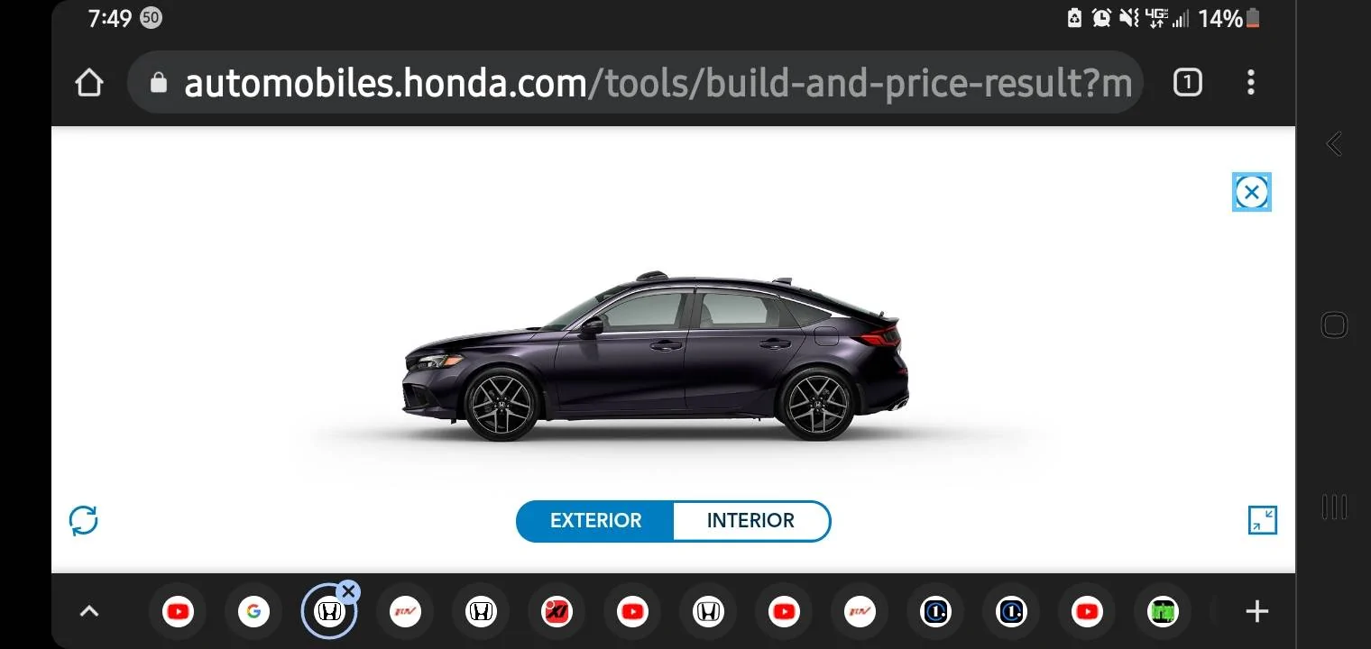 11th Gen Honda Civic 2022 Civic Hatchback Pricing Revealed and It Is Very Compelling! Starting at $22,900 MSRP Screenshot_20210920-194950_Chrom