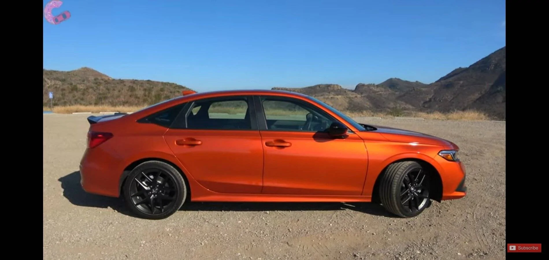 11th Gen Honda Civic Official BLAZING ORANGE PEARL 2022+ 11th Gen Civic Si Thread Screenshot_20211118-162059_YouTu