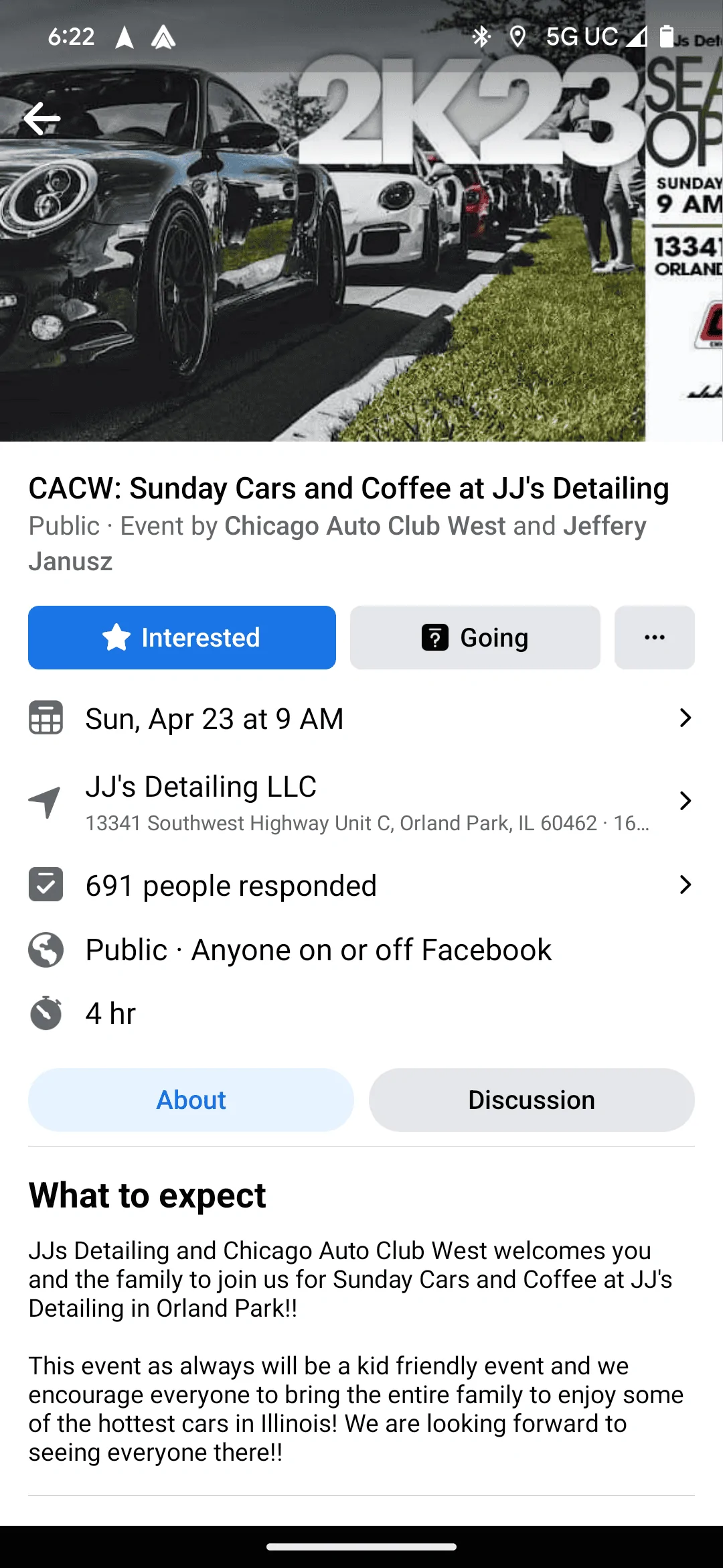 11th Gen Honda Civic Chicagoland CTR Meetup Screenshot_20230401-182222