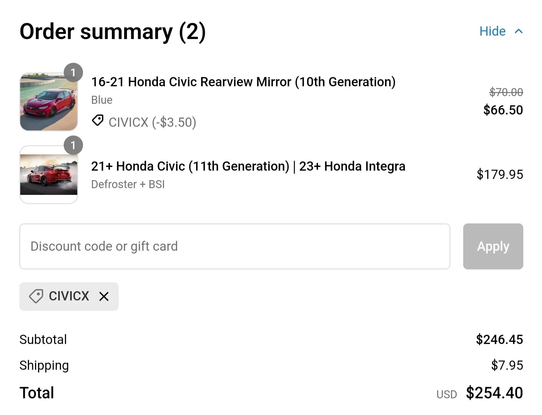 11th Gen Honda Civic Group Buy | Suma Side Mirrors | Up to 30% Off Screenshot_20230526_141205_Chrom
