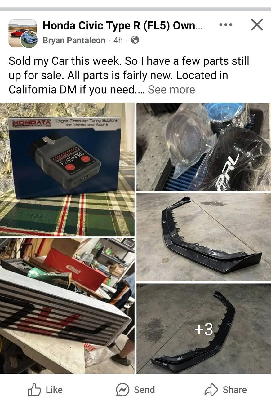 11th Gen Honda Civic Beware of Fake Sellers on Facebook Groups Screenshot_20250401_120724_Facebook