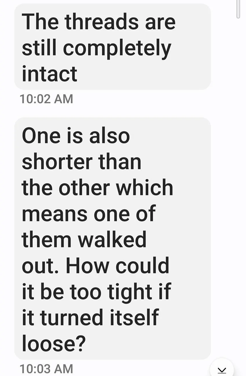 11th Gen Honda Civic Full-Race High Pressure Fuel Line replacement Screenshot_20250414_171501_Messages