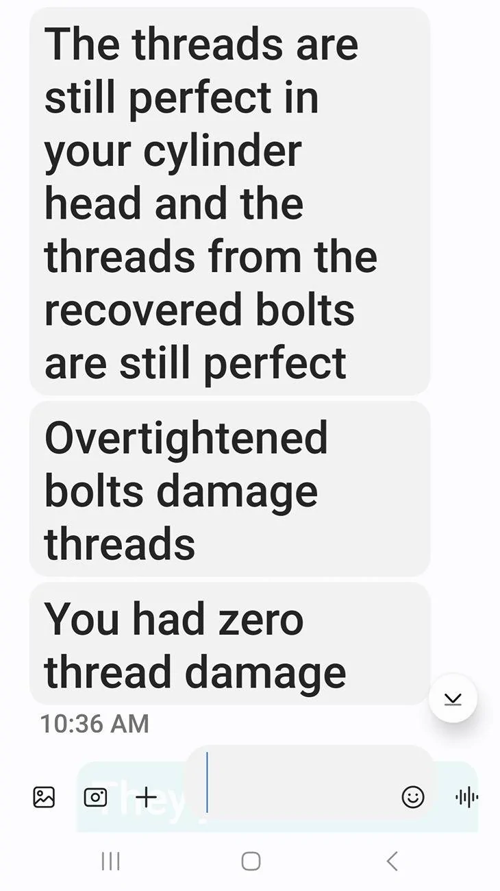 11th Gen Honda Civic Full-Race High Pressure Fuel Line replacement Screenshot_20250414_171543_Messages