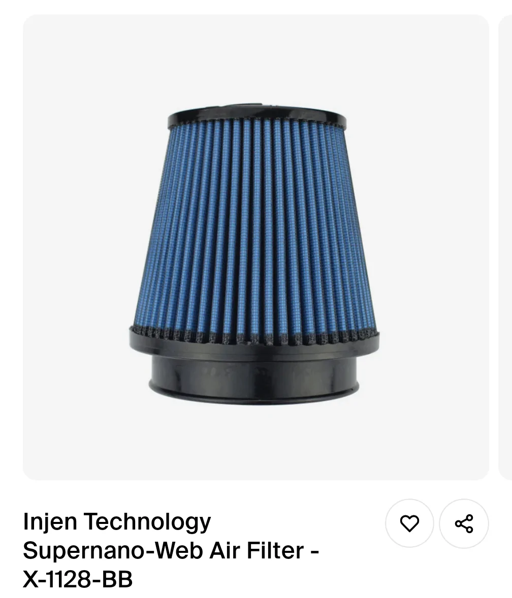 11th Gen Honda Civic Dryflow option for PRL HVI intake 1.5T Screenshot_20250807-192537~2