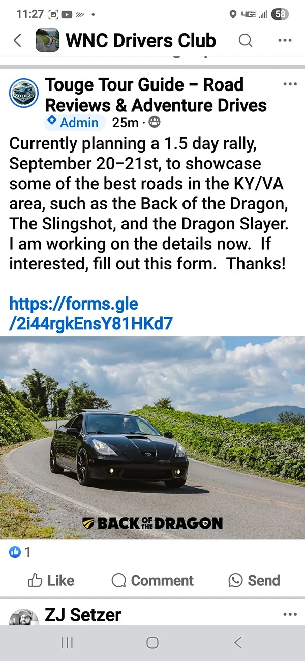 11th Gen Honda Civic TTG September rally Screenshot_20250813_112759_Facebook