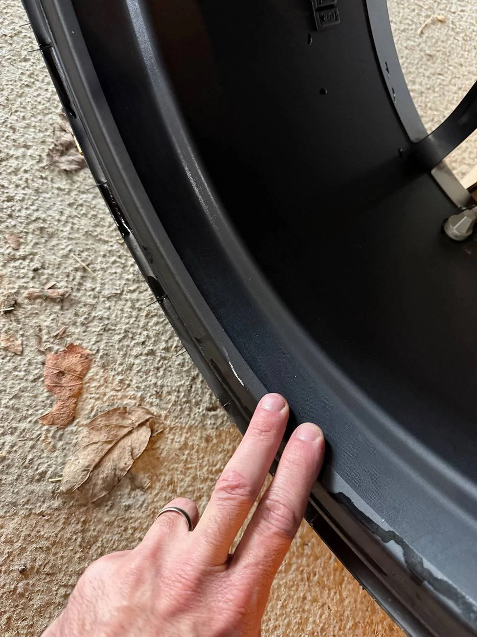 11th Gen Honda Civic 2023-2025 Type R FL5 OEM Wheels and Tires -SOLD (springs still for sale) scuff 3