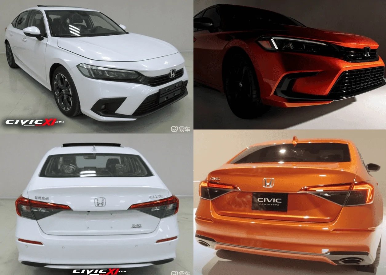 11th Gen Honda Civic ? Production 2022 Civic Sedan LEAKED! sedanComps